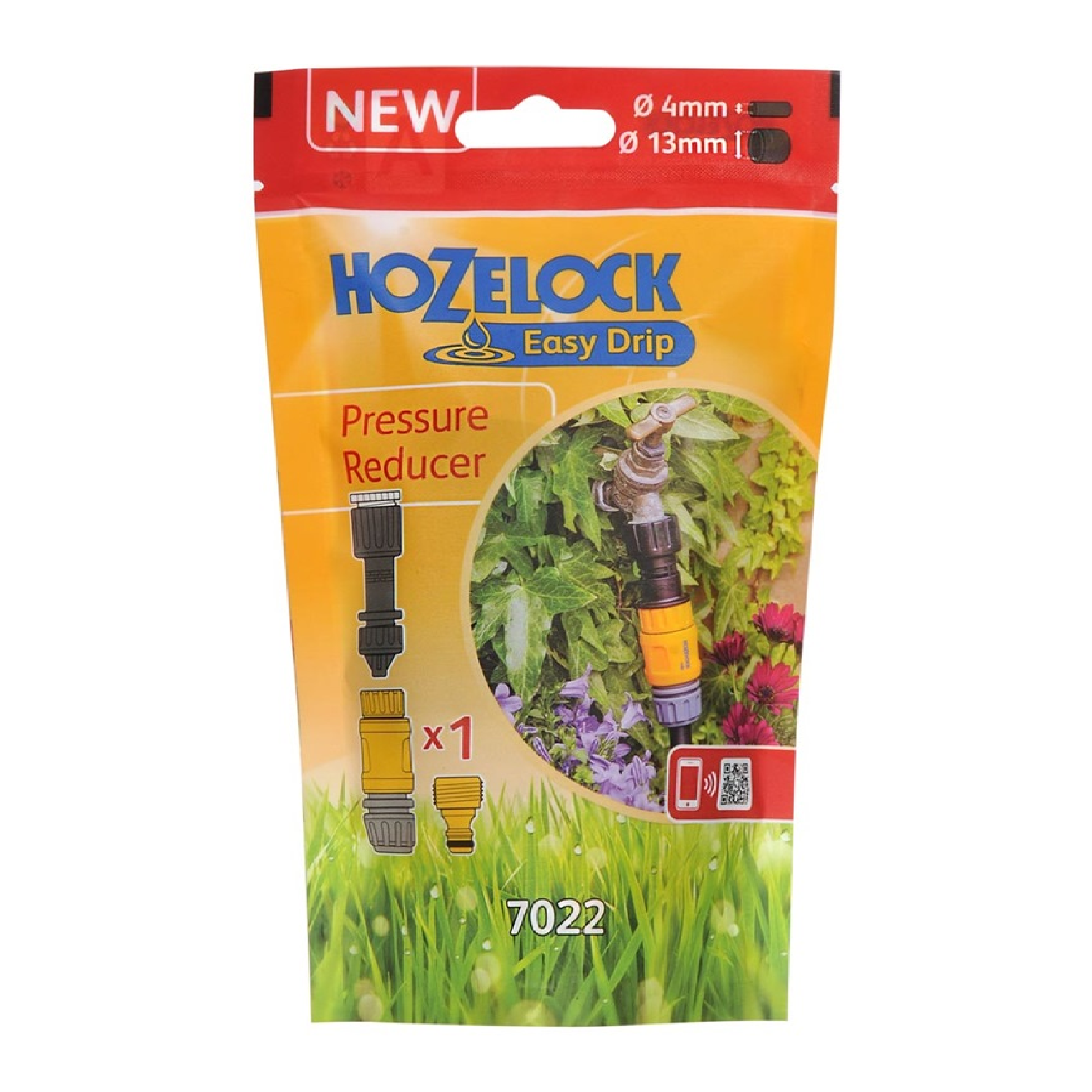 Hozelock PRESSURE REDUCER For 13MM Flexible Hose 7022